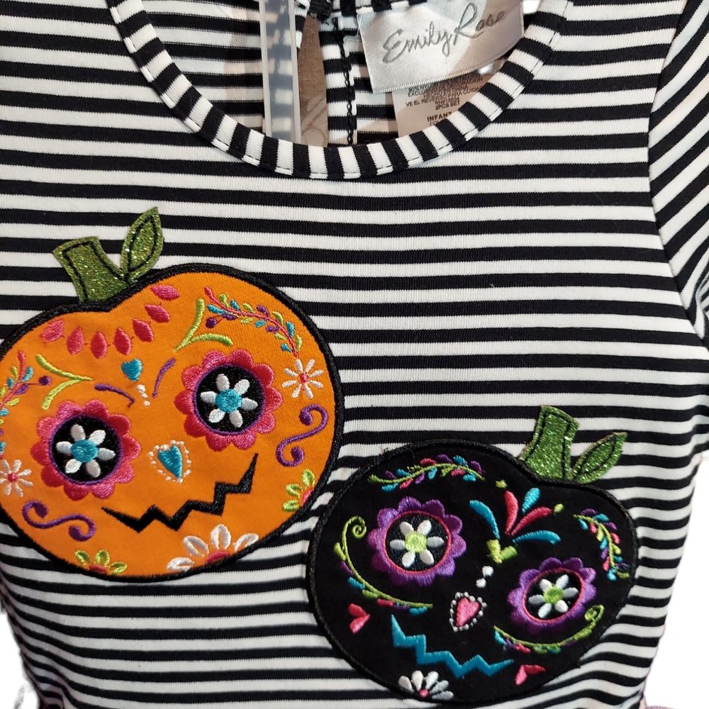 Emily Rose Pumpkin Halloween Set Girl's Size 18 Months NWT - Picture 4 of 4
